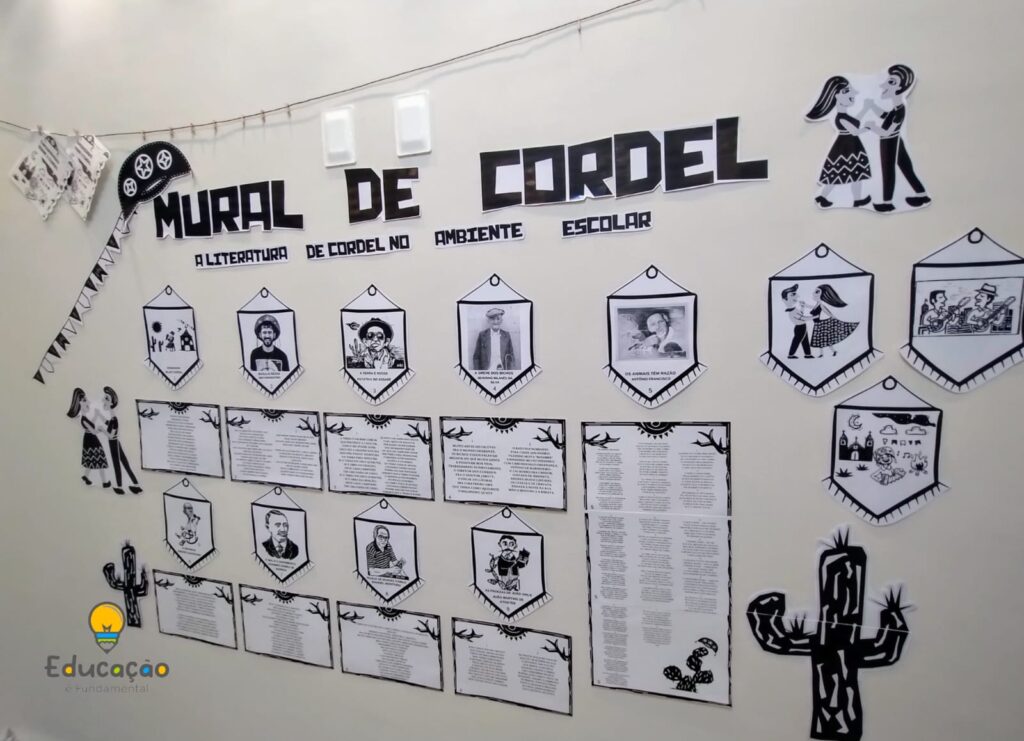 Mural de cordel - educacaoefundamental.com.br