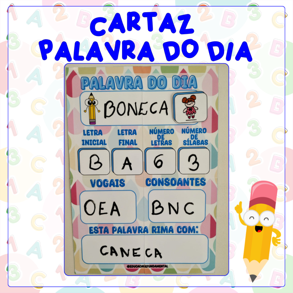 Cartaz Palavra Do Dia Educacaoefundamental br Cartaz Palavra Do Dia Educacaoefundamental br