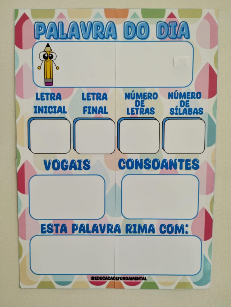 Cartaz Palavra Do Dia Educacaoefundamental br Cartaz Palavra Do Dia Educacaoefundamental br