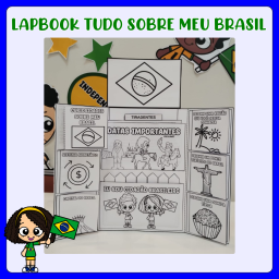 Lapbook tudo sobre o meu brasil