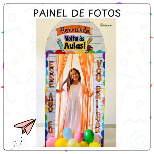 Moldura para fotos voltas às aulas II