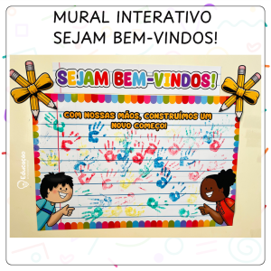 Mural Interativo – Sejam Bem-Vindos