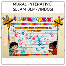 Mural Interativo – Sejam Bem-Vindos
