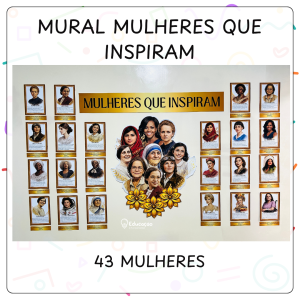 Mural mulheres que inspiram 2.0