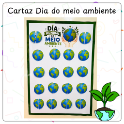 Cartaz Colaborativo Dia do Meio Ambiente